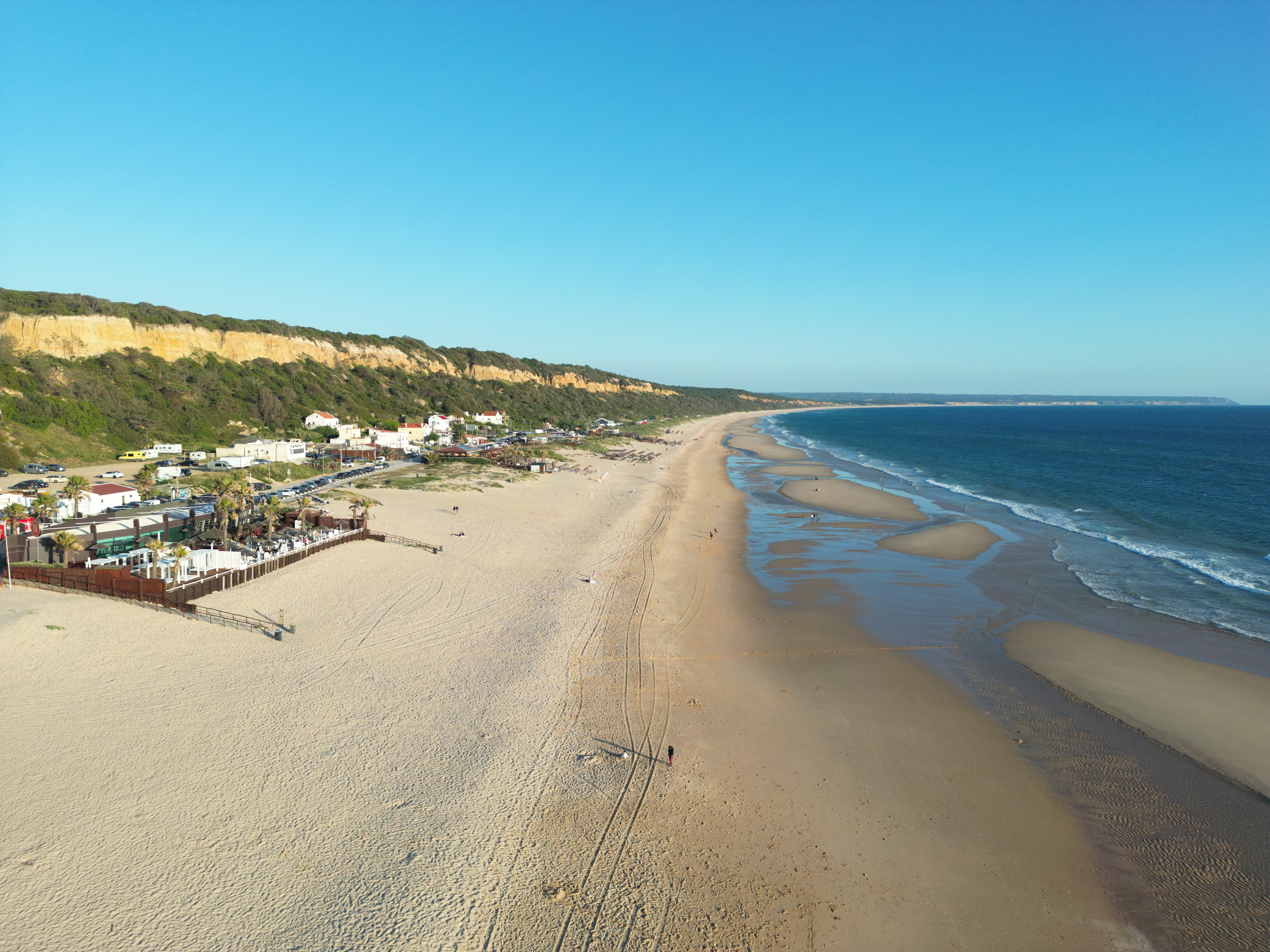 Vista aérea de vinhas